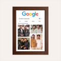 Personalized Google Poster - World's Coolest DAD Frame