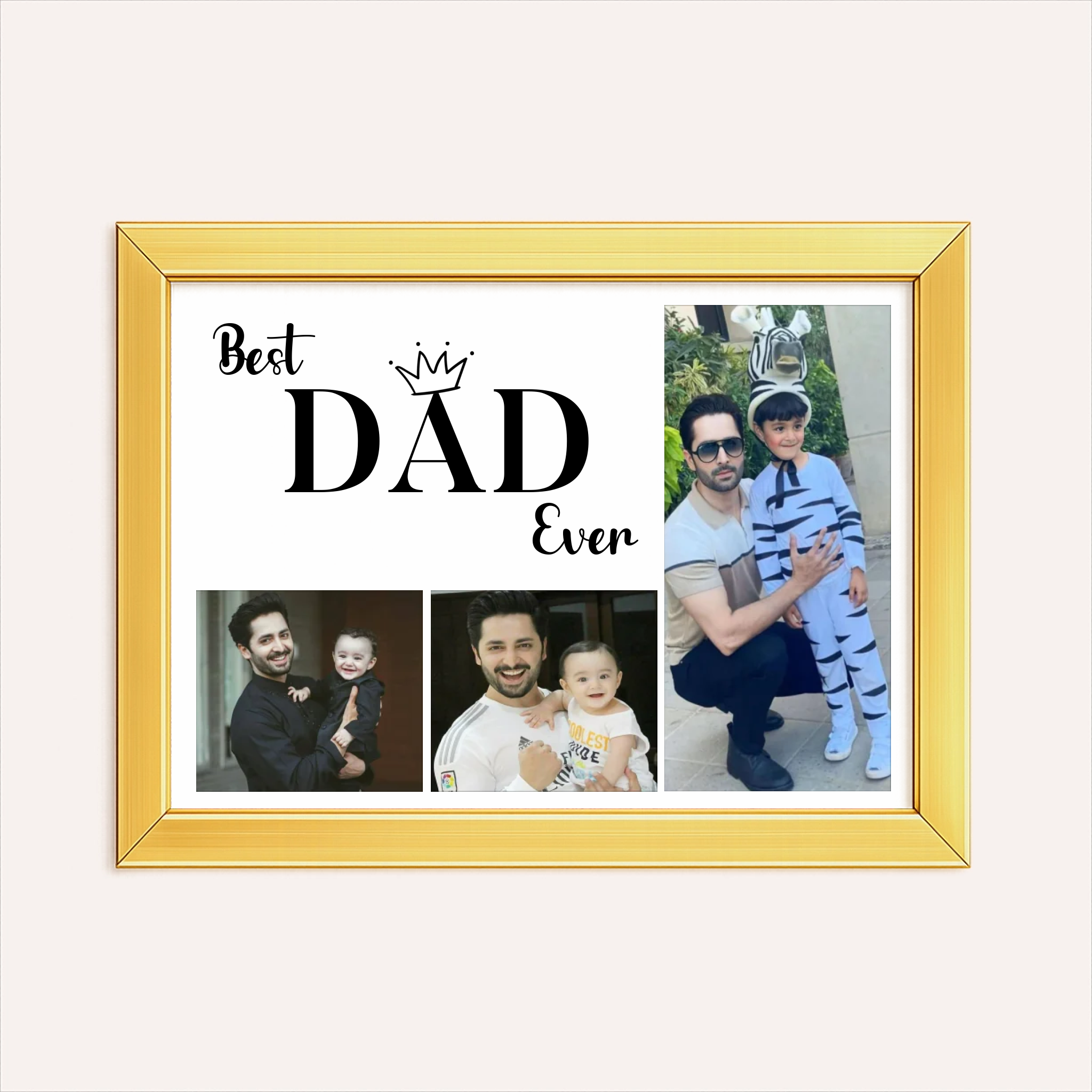 Personalized Photo Collage - Best Dad Ever