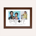 Personalized Fathers Day Frame - Daddy & Me