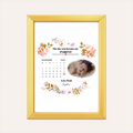 Personalized Photo Frame - The Day You Became My Mommy, Daddy, Grandparents