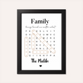 Words Search Family \ Friends Names