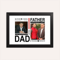 Personalized Photo Collage with Father's Qualities