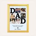 Personalized Photo Collage for Father