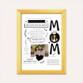Personalized Memory Board for mothers