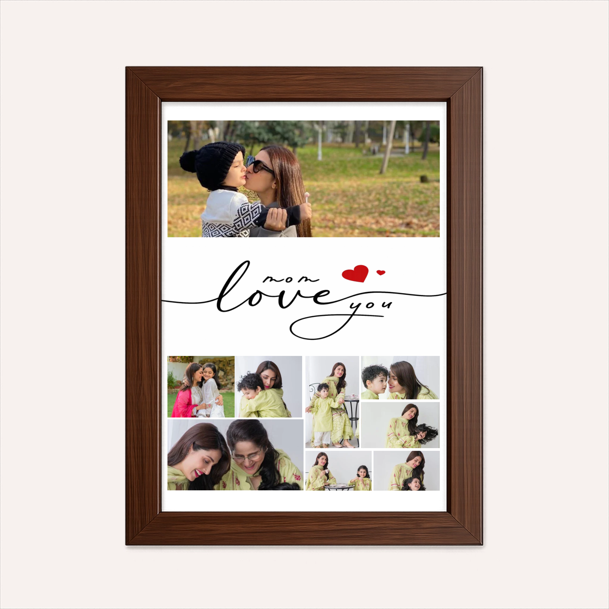 Personalized Photo Collage - Mother & Kids