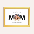 Personalized Mothers Day Wall Art Frame