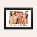 Personalized Photo Frame - Love u Mum
