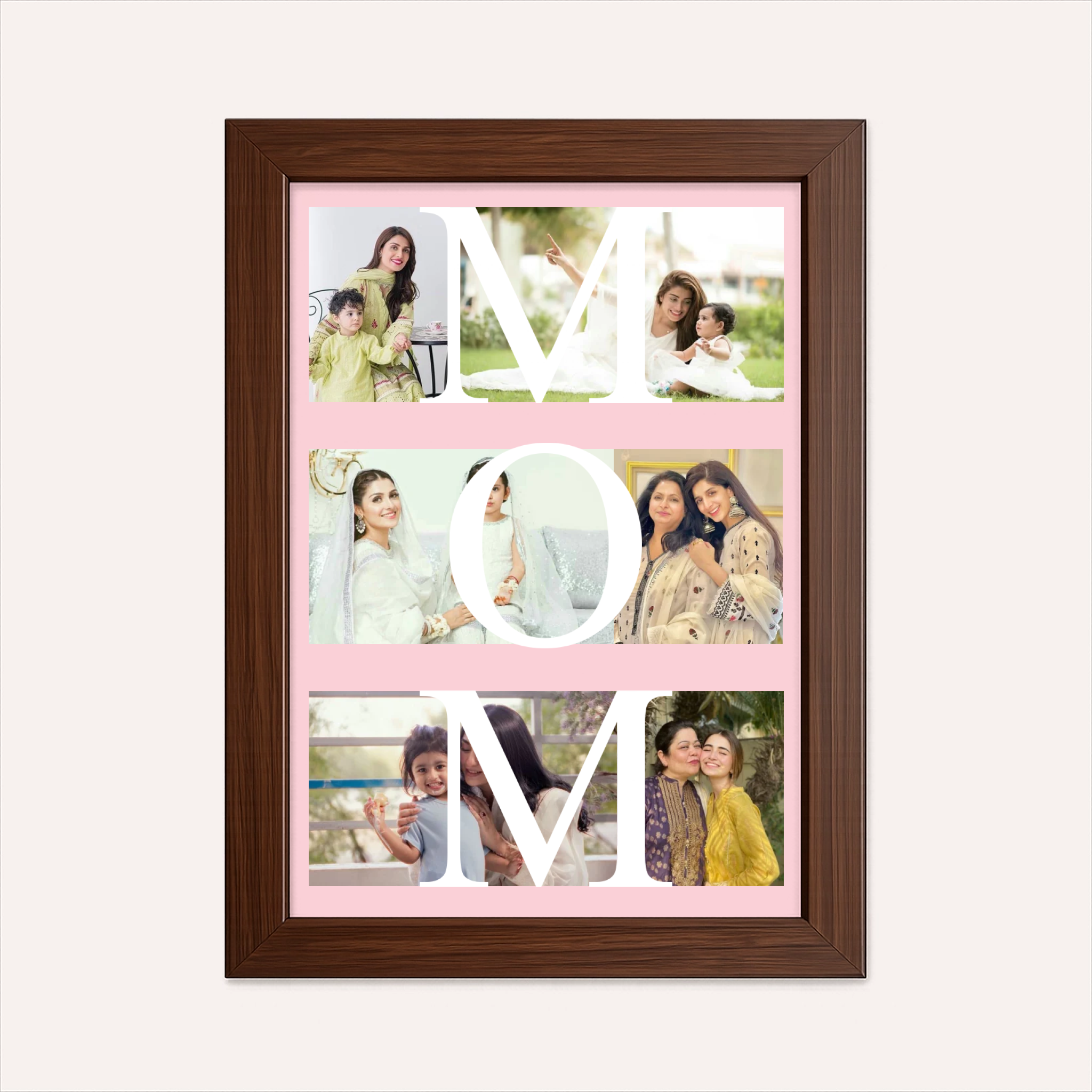 Personalized Photo Collage for Mom