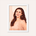 Personalized Modern Fine Art Portrait - AI Poster