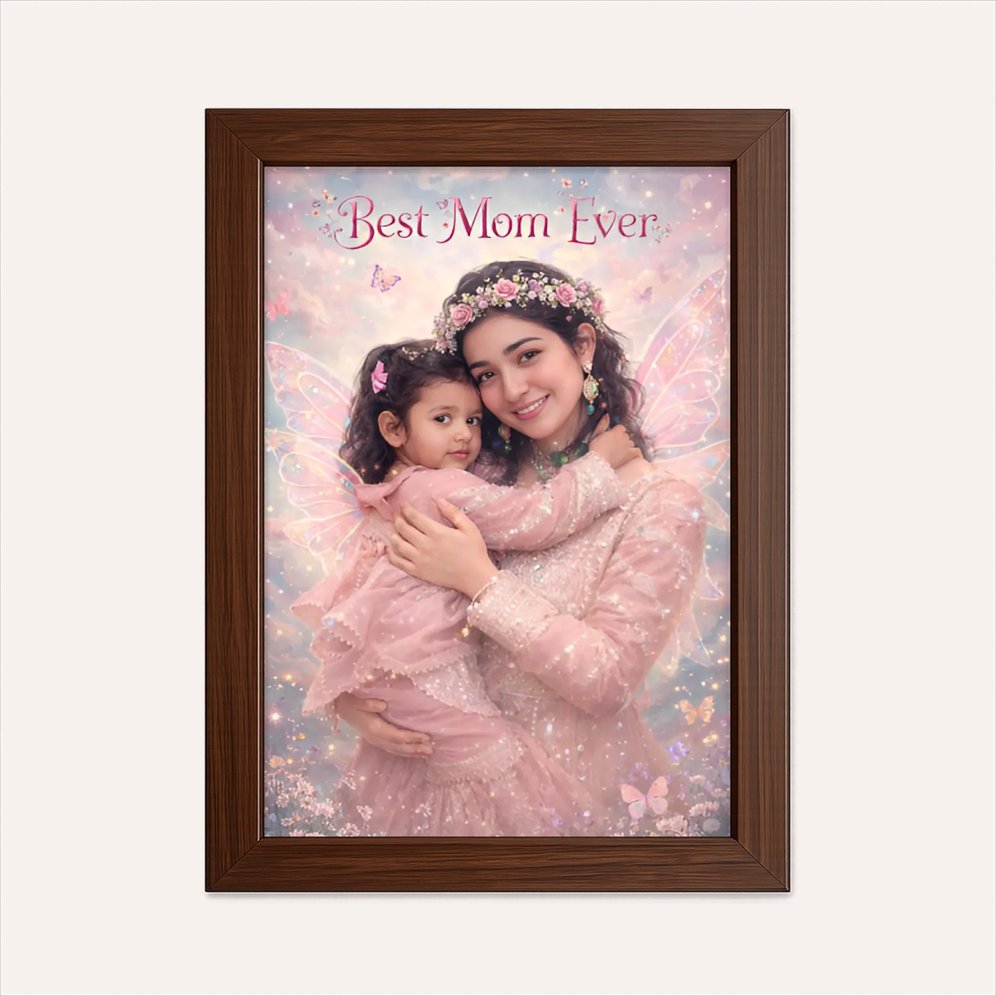 Personalised Poster - Fairy Mom and Dad - AI Poster