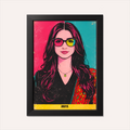 Personalised Poster - Warhol-style Portrait - AI Poster