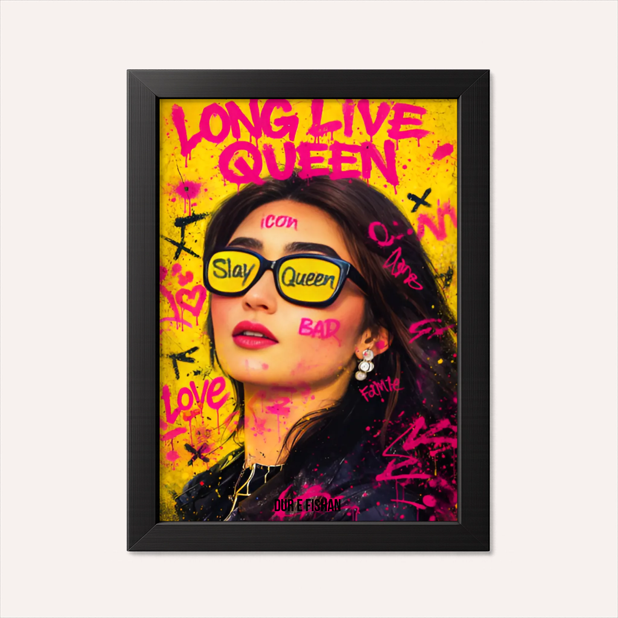 Personalised Poster - Queen of Everything - AI Poster