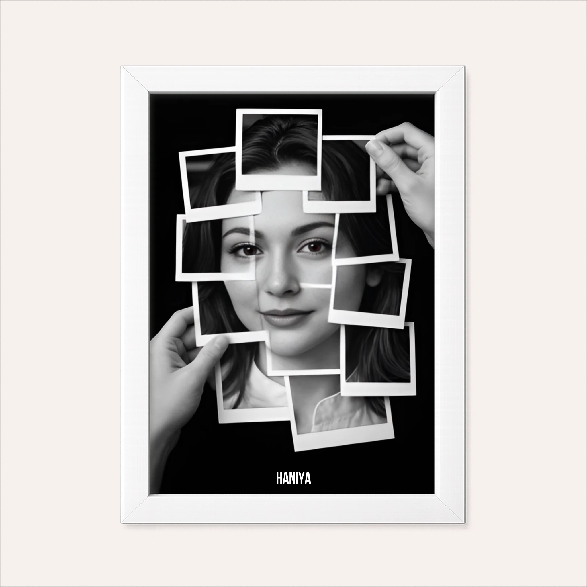 Personalised Poster - Polaroid Fragment - AI Poster