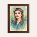Personalised Poster - Floral Watercolor Art - AI Poster