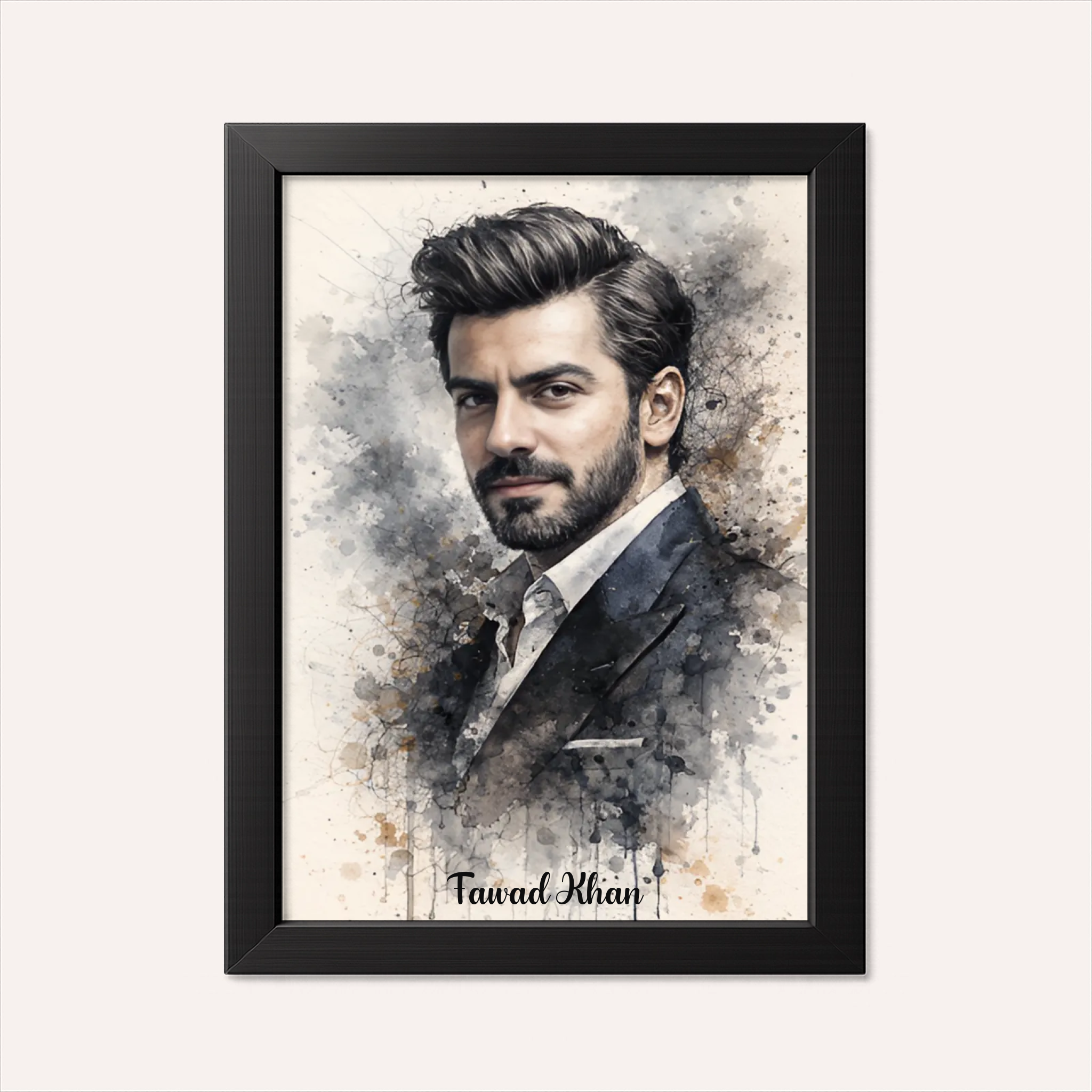 Personalised Poster - Watercolor Color Depth - AI Poster