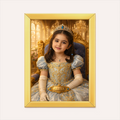 The Golden Palace Princess Portrait - Variable AI Poster