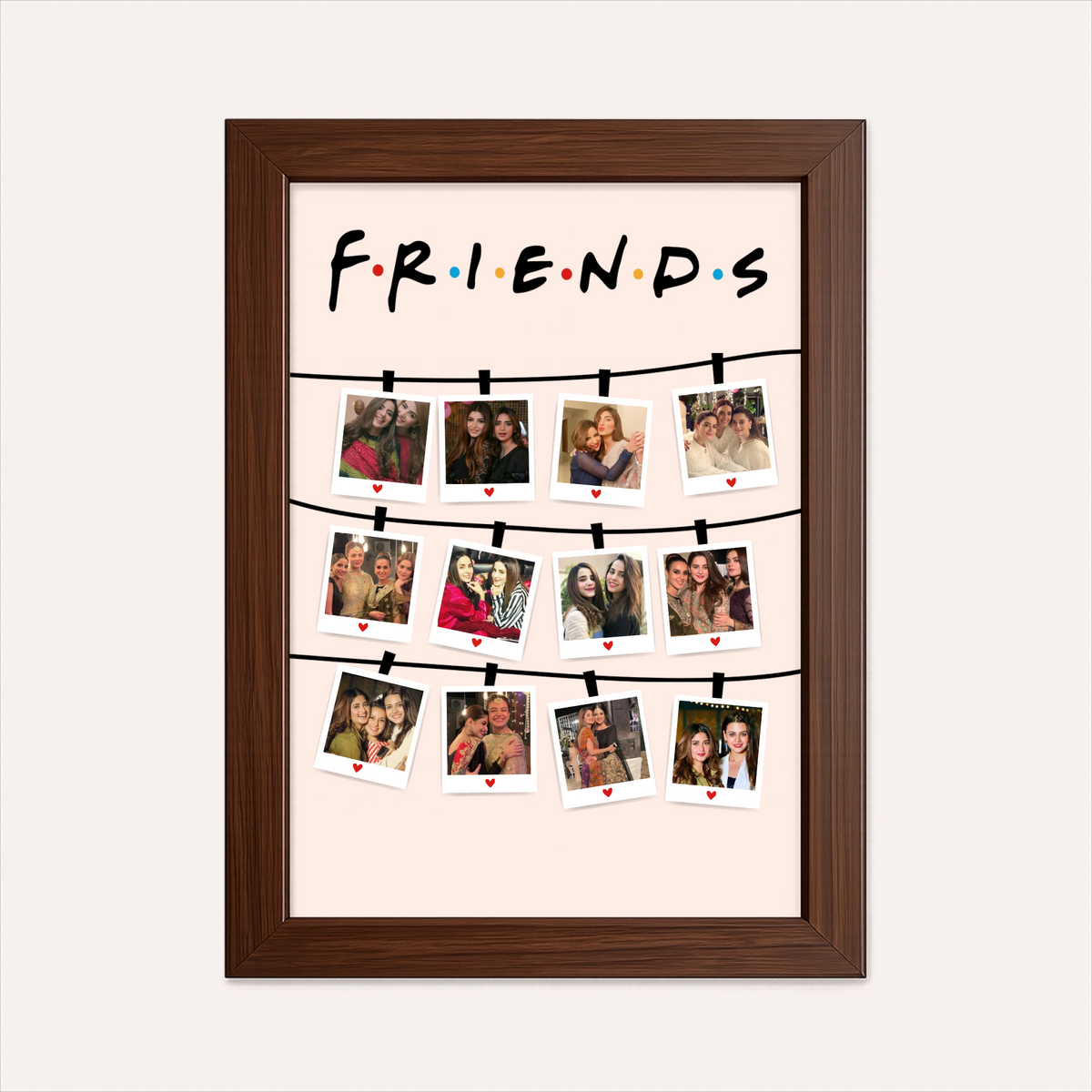 Personalized Photo Collage for Friends