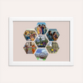 Personalized Hexagonal Photo Collage