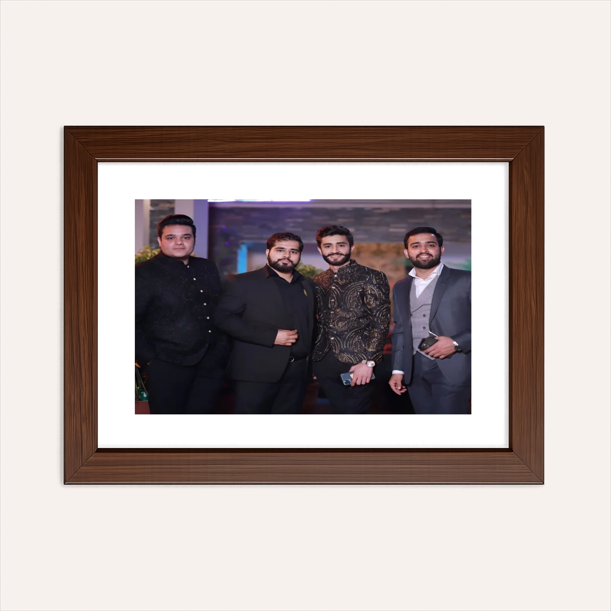 Personalized Landscape Frame for Family & Friends Gift