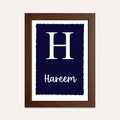 Personalized Monogram Name Frame
