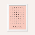 Customized Word Search Family Members Name