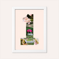 Personalized First Birthday Photo Collage Frame