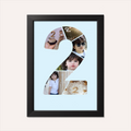 Personalized Second Birthday Photo Collage Frame
