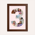 Personalized Third Birthday Photo Collage Frame